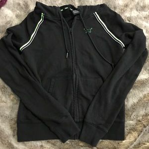 Vs pink track style sweatshirt